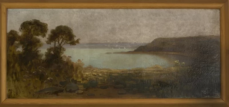 Paesaggio lacustre - Galleria Comunale d'Arte, Cagliari